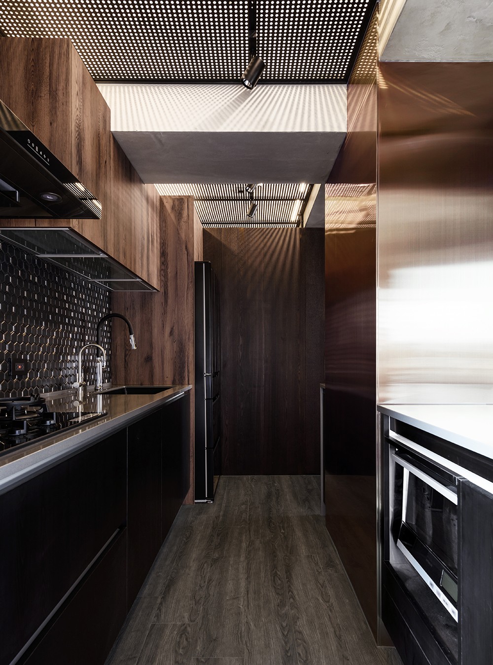 工业风风格家装设计室内装修效果图-厨房 工业风风格家装设计室内装修效果图-厨房