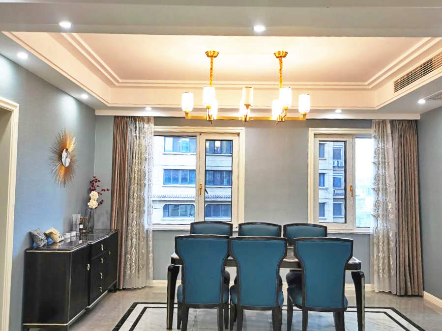 复式大宅室内装修设计-餐厅实景图 复式大宅室内装修设计-餐厅实景图