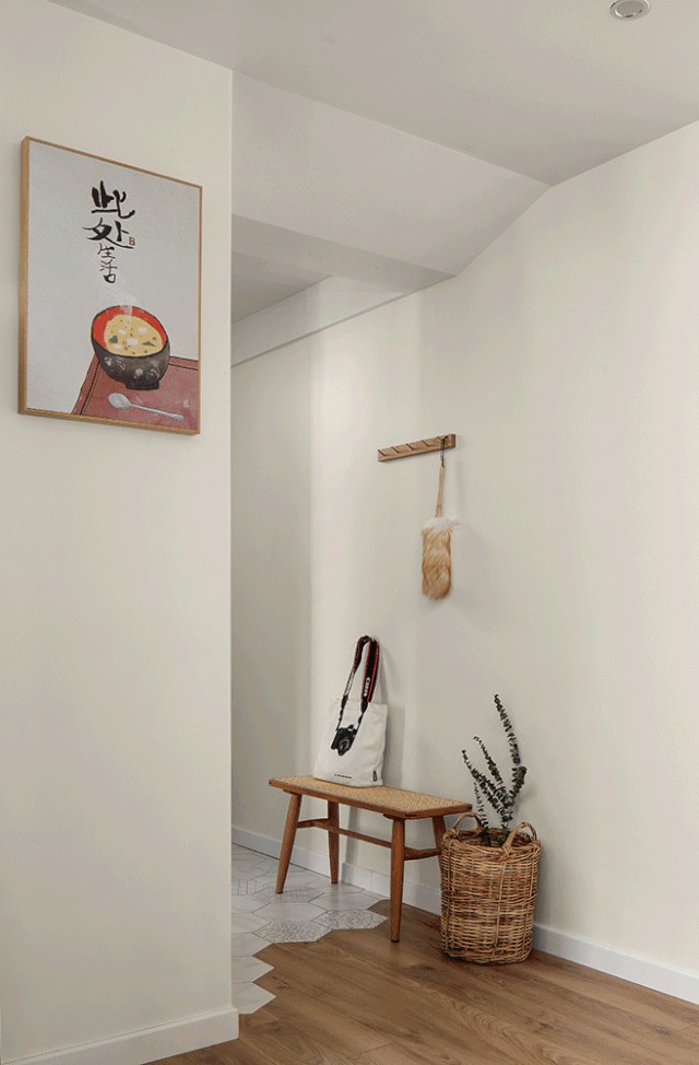 北欧风格家装设计室内装修效果图-玄关 北欧风格家装设计室内装修效果图-玄关