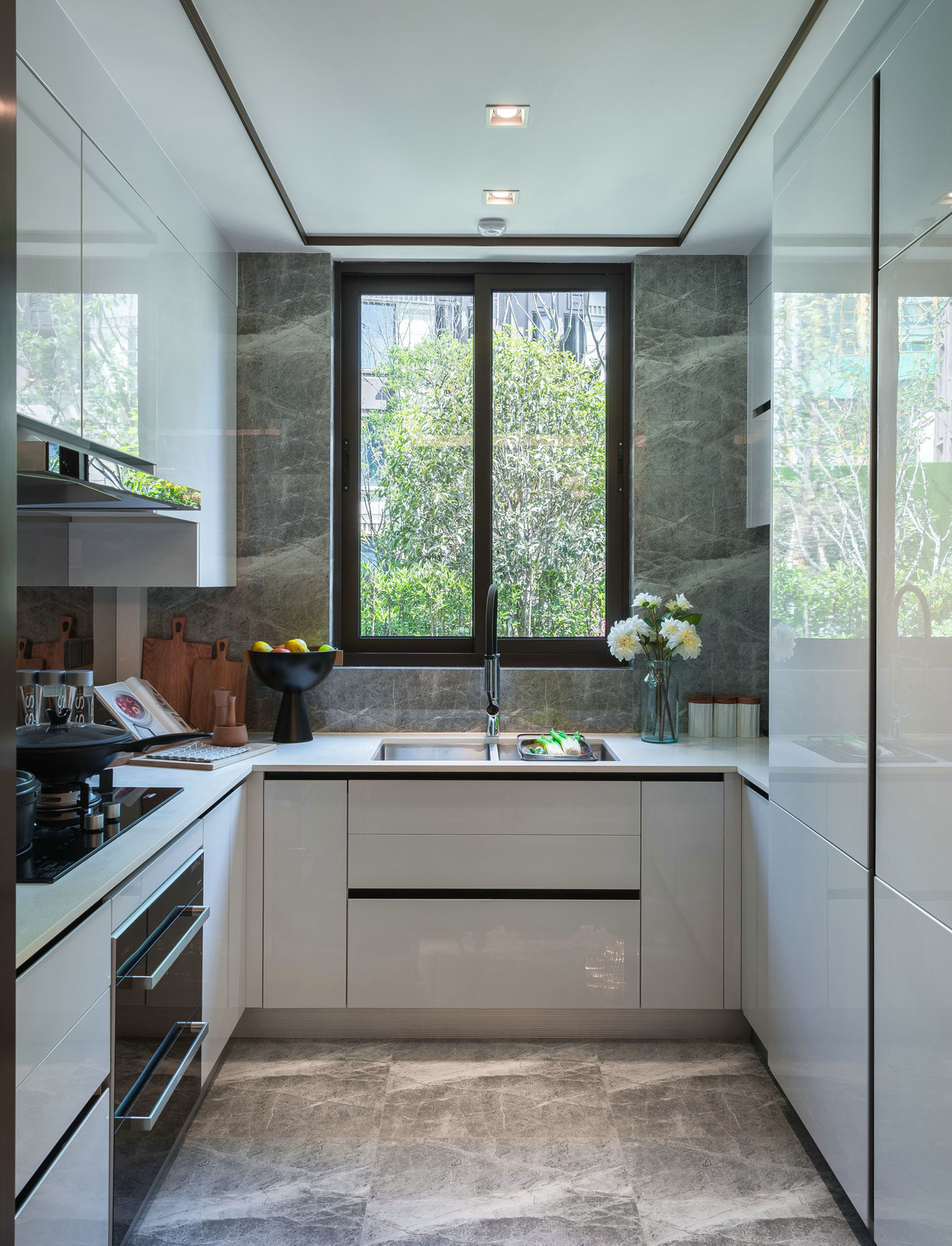 新中式风格别墅室内设计家装案例-厨房 新中式风格别墅室内设计家装案例-厨房