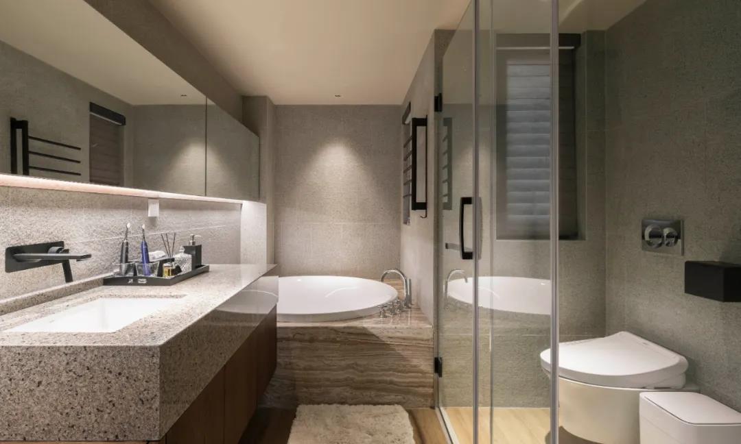 现代北欧风格室内家装案例效果图-卫生间 现代北欧风格室内家装案例效果图-卫生间